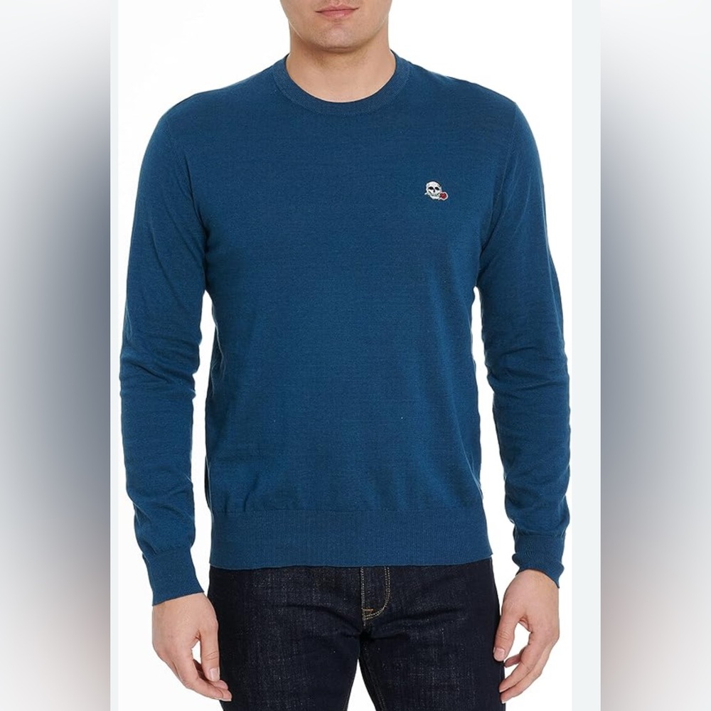 Robert Graham Teal Crewneck Sweater